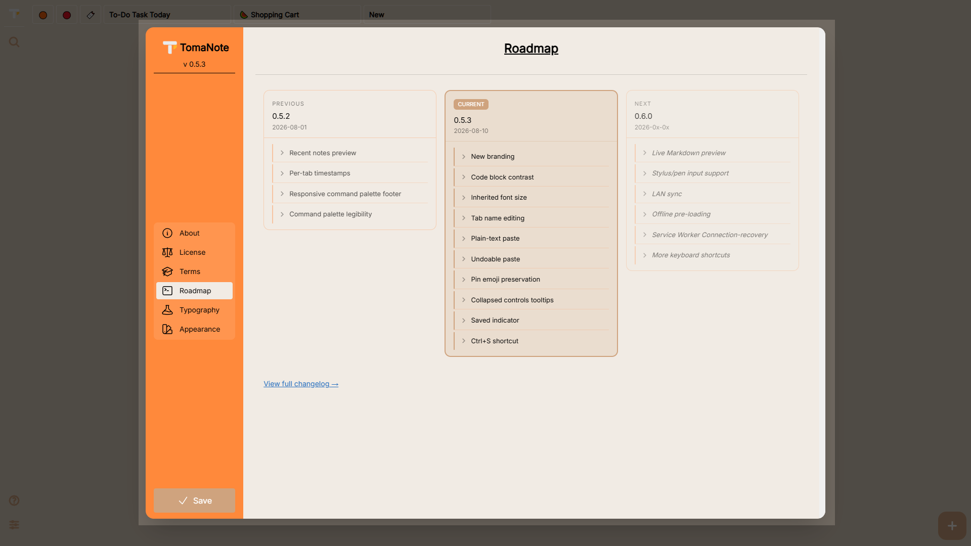 settings-roadmap
